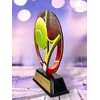 Onyx Stainless Steel Tennis Trophy