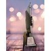 Infinity Metal & Black Acrylic Custom Award