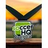 Nelson Black Acrylic Logo Medal