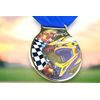 Sacul Motosport Color Texture 3D Print Medal