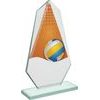 Levita Volleyball Color Glass Award