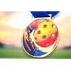 Sacul Pickleball Color Texture 3D Print Medal