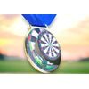 Sacul Darts Color Texture 3D Print Medal