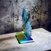 Cannes Printed Acrylic Ski Jumping Trophy