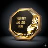 HEX Metal & Wood Motosport Plaque