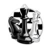 Aurum Stainless Steel Chess Medal