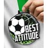 Giant Soccer Best Attitude Medal