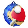Polygon Stainless Steel Table Tennis Medal