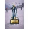 Toledo Skiing Handmade Metal Trophy