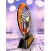 Onyx Stainless Steel Motorsport Trophy