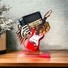 Cannes Printed Acrylic Electric Guitar 2 Trophy