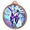 Ice Dance Skaters Color Texture 3D Print Bronze Medal
