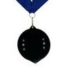 Noir Stainless Steel Swimming Medal