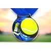 Sacul Padel Color Texture 3D Print Medal