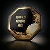 HEX Metal & Wood Padel Plaque