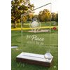 Estoril Acrylic & Wood Classic Golf Trophy
