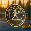 Valor Stainless Padel Tennis Medal
