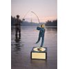 Toledo Fishing Handmade Metal Trophy