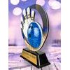 Onyx Stainless Steel Bowling Trophy