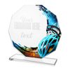 Hopper Blue Cycling Glass Award