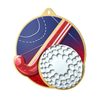 Aurum Stainless Steel Field Hockey Medal