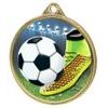 Soccer Boot and Ball Color Texture 3D Print Gold Medal