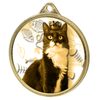 Cat Show Classic Texture 3D Print Gold Medal