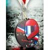 Rincon black acrylic Motorsport medal