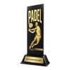 Shadowline Male Padel Metal Trophy