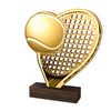 Sierra Classic Tennis Real Wood Trophy