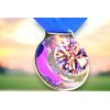 Sacul Cheerleader Color Texture 3D Print Medal