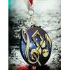 Rincon black acrylic Music medal