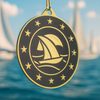 Valor Stainless Steel Sailing Medal