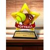 Mini Star Softball Trophy