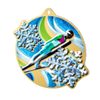 Aurum Stainless Steel Ski Jump Medal