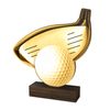 Sierra Classic Golf Real Wood Trophy