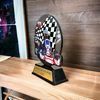 Roswell black acrylic Go Kart trophy