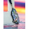 Rincon Black Acrylic Skiing Medal