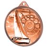 Sailing Classic Texture 3D Print Bronze Medal