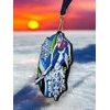 Rincon Black Acrylic Skiing Medal