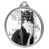 Cat Show Classic Texture 3D Print Silver Medal