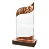 United Acrylic Wood Drama Trophy