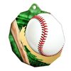Polygon Stainless Steel Baseball Medal