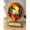 Sentinel Stainless Steel Firefighters Trophy