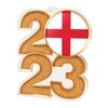 England Flag Acrylic 2023 Medal