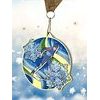 Aurum Stainless Steel Cross Country Skiing Medal