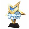 Attendance Award Star Trophy