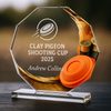 Hopper Clay Pigeon Shooting Glass Award