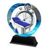 Onyx Stainless Steel Swimming Trophy