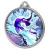 Ice Figure Skater Color Texture 3D Print Silver Medal